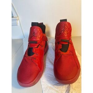 Nike Air Jordan 33 University Red Black Basketball Shoes AQ8830-600 Mens Sz 17